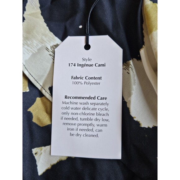 Cabi 174 Ingenue Womens Leopard Animal Print Cami Blouse Career Sz M Ruffle NEW - Picture 4 of 9